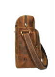 Vintage-Leder Umhängetasche, braun